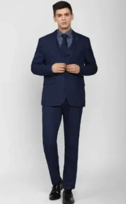 LOUIS PHILIPPE three piece suit Striped Men Suit - Buy LOUIS PHILIPPE three  piece suit Striped Men Suit Online at Best Prices in India