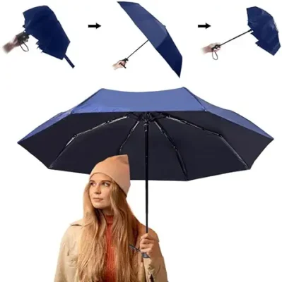 9. VIFITKIT Automatic Umbrella for Sun and Rain Protection