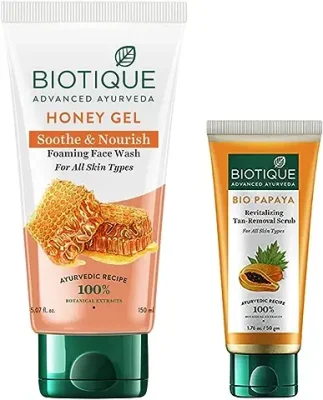 11. Biotique Bio Honey Gel Lightening Tan Removal