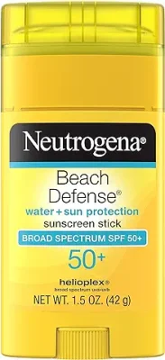 1. Neutrogena Beach Defense Water-Resistant SPF 50+ Sunscreen Stick