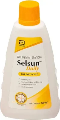 7. Selsun Daily Anti-Dandruff Shampoo for Dry Scalp 120 ml