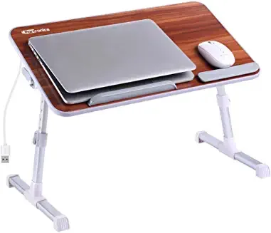 1. Portronics My Buddy Plus Adjustable Laptop Table