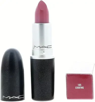 13. MAC Lip Stick - Craving MAC 0.1 oz Lip Stick For Women