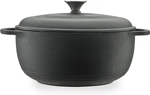 8. Mercer Culinary Enameled Cast Iron Round Dutch Oven