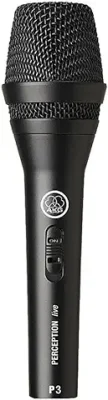 6. AKG P3 S - High-Performance Dynamic Microphone with on/Off Switch