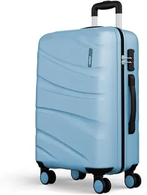 7. Safari Persia 77 cms Large Size Check-in Polycarbonate Hardsided 8 Wheels Luggage/Suitcase/Trolley Bag (Pearl Blue)