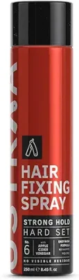 9. Ustraa Hair Fixing Spray - Strong Hold 250ml - For Bold look with Extreme Hold