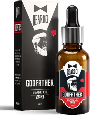 11. Beardo Godfather Lite Beard and Moustache Oil