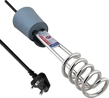 9. Amster 2000W Immersion Water Heater Rod - Advanced Heating Technology, Rust-Free Design, Shock-Free Handle, Waterproof, and Built for Long-Term Performance with 1 year warranty