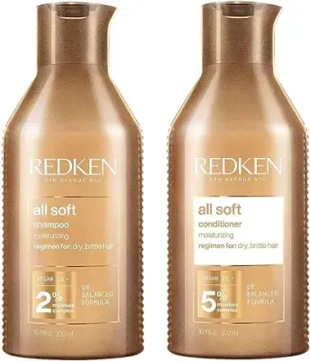8. REDKEN All Soft Shampoo & Conditioner Set