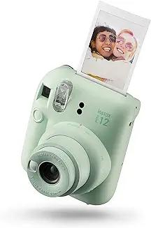 9. Fujifilm Instax Mini 12 Instant Camera-Green
