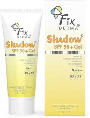 12. FIXDERMA Shadow Sunscreen Spf 50+ Gel For Oily Skin