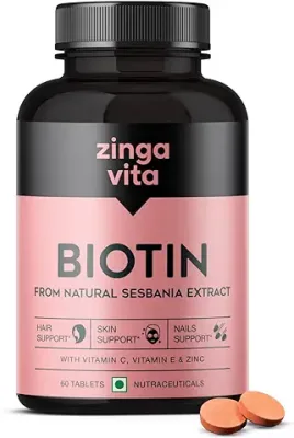 9. Zingavita Advanced Biotin Tablets