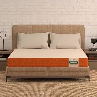 SleepyHug Ortho SpineX Orthopedic Mattress, UltraSupport 6 inch Foam Mattress with AirCell Technology - Firm, Hard Mattres...