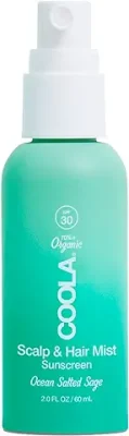 12. COOLA Organic Scalp Spray & Hair Sunscreen Mist With SPF 30