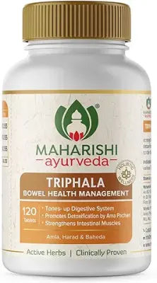 10. Maharishi Ayurveda Triphala Tablets 1000mg 120 Tablets