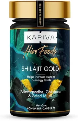 4. Kapiva Shilajit Gold 60 Capsules