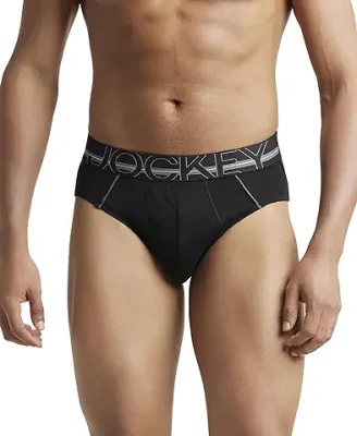 8. Jockey US14 Men's Super Combed Cotton Solid Brief with Ultrasoft Waistband (Garter Colors May Vary)