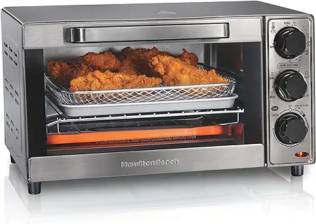 13. Hamilton Beach Sure-Crisp Toaster Oven Air Fryer Combo