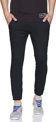 13. Jockey SP31 Men's Super Combed Cotton Rich Slim Fit Joggers with Side Pockets