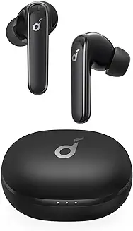 2. Soundcore by Anker Life P3 Noise Cancelling Wireless Bluetooth Earbuds, Black