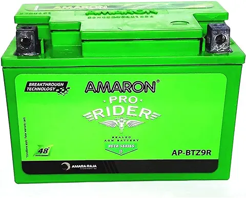 11. AMARON AP- BTZ9R Battery for Bike