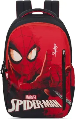 2. Skybags Printed School Backpack For Kids (Marvel)