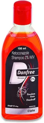 3. Danfree 2% - Bottle of 100 ml Shampoo