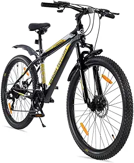5. Urban Terrain UT1000S26 Yellow Cycle/Bicycle MTB (21 Speed) Gear Cycle