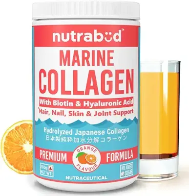 2. Nutrabud Japanese Marine Collagen Powder Supplement for Women