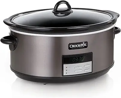 1. Crock-Pot Large 8 Quart Programmable Slow Cooker