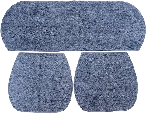 5. WashBerry Gray Solid Washable Polyester Car Seat Cover