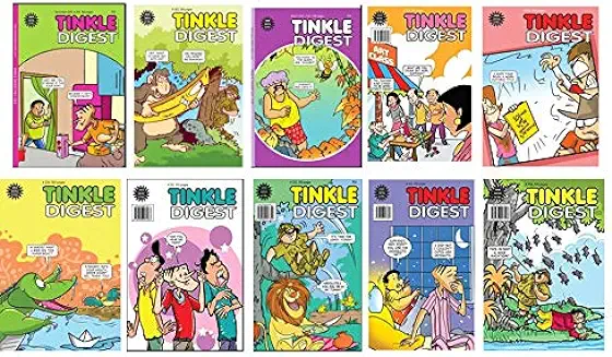 4. Best of Tinkle Single Digest Comic Books in English