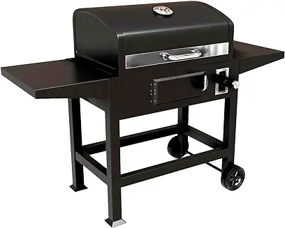 7. Gas One Charcoal Grill - 24-inch BBQ Charcoal Grill - Charcoal Smoker with Multiple Tier Heat Control - Outdoor Grill for Camping, Picnic, Patio, Backyard Barbecue, Outdoor Cooking