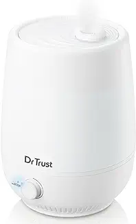 2. Dr Trust Luxury Cool Mist Room Humidifier for Adults and Baby Bedroom 4.5L