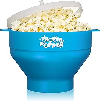 8. The Original Proper Popper Microwave Popcorn Popper