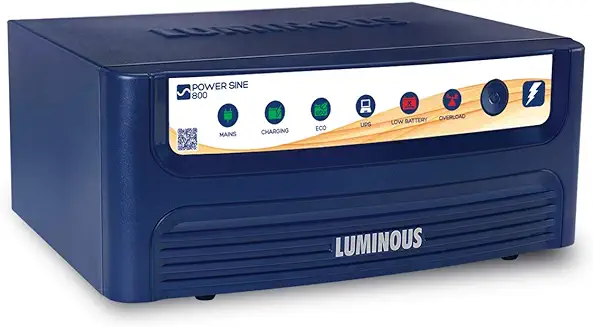 4. Luminous Power Sine 800 Pure Sine wave 700VA 12 Volt Inverter for Home