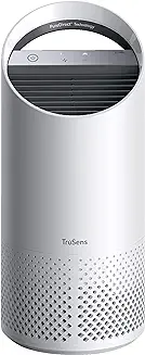 14. TruSens Z-1000 Air Purifier | 360 HEPA Filtration with Dupont Filter | UV Light Sterilization Kills Bacteria Germs Odor Allergens in Home | Dual Airflow for Full Coverage (Small), White