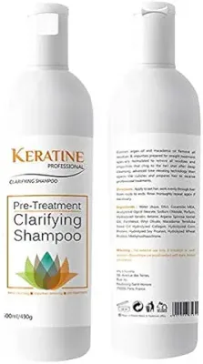 12. Keratine Professional Pre-Treatment Clarifying Shampoo