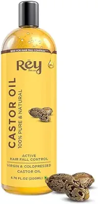 Rey Naturals Cold Pressed Castor Oil