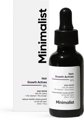6. Minimalist Hair Growth Serum - Best Hair Growth Serum For Men 