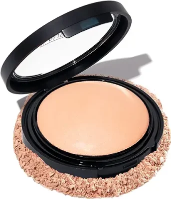 5. LAURA GELLER NEW YORK Baked Double Take Powder Foundation - Fair - Buildable Medium to Full Coverage - Matte Finish