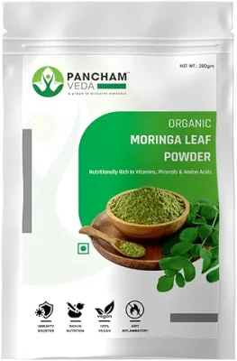 8. PANCHAMVEDA 100% Organic Moringa Powder