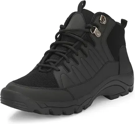 10. Leo's Fitness Shoes Mens Light Weight Antislip Outdoor Boots For Trekking Hiking & Other Outdoor Activities