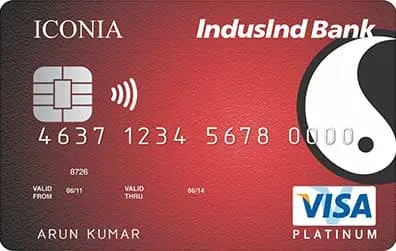 4. IndusInd Bank Iconia Credit Card