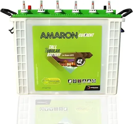 12. Amaron 150TT42 150Ah Tall Tubular Battery