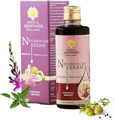 3. Kerala Ayurveda Neelibringadi Keram 200 ml