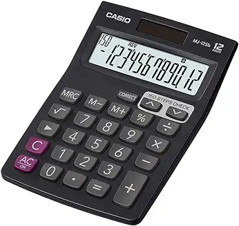 5. Casio MJ-12Sb Desktop Calculator
