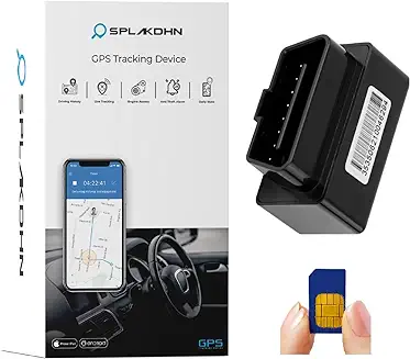 7. SPLAKDHN OBD GPS Tracker for car is a Plug and Play GPS Device
