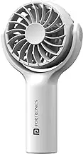 Portronics Toofan Mini Portable Rechargeable Fan with 3 Speed Modes, Upto 7800 RPM Max Speed, 2000 mAh Battery, Type C Cha...